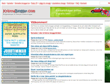 Tablet Screenshot of kristnabloggar.com
